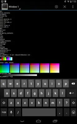 Terminal Emulator for Android android App screenshot 0